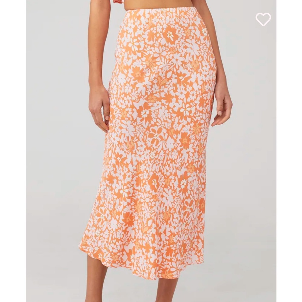 MINKPINK Marli Bias Midi Skirt